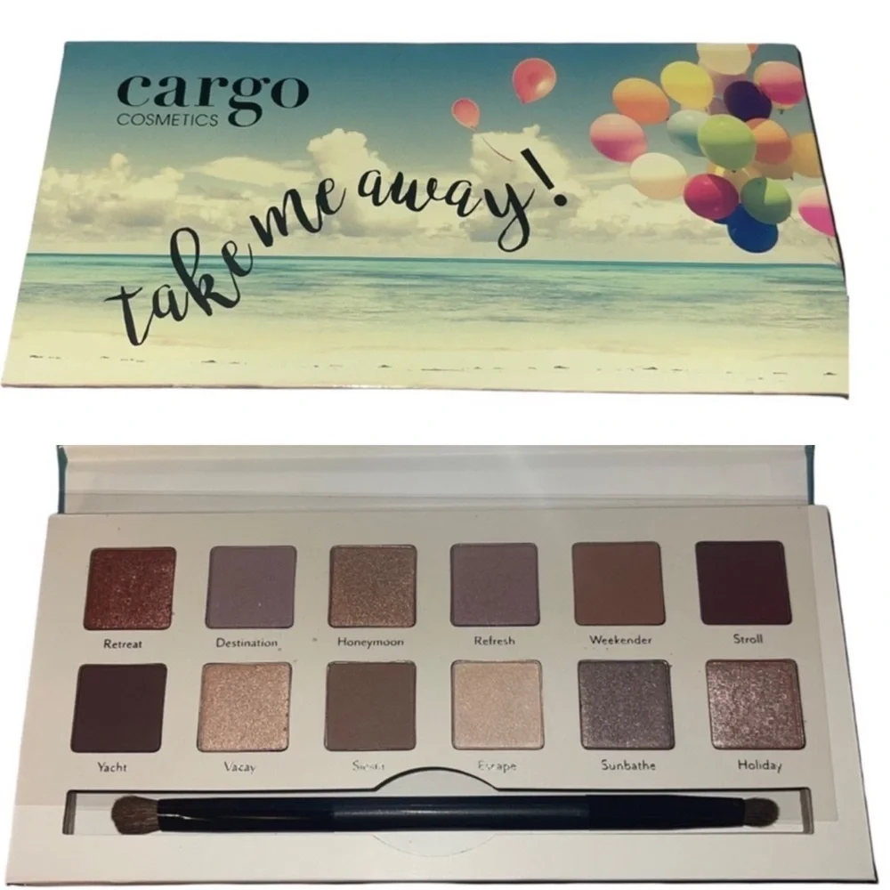 CARGO Take Me Away Eyeshadow Palette NWT